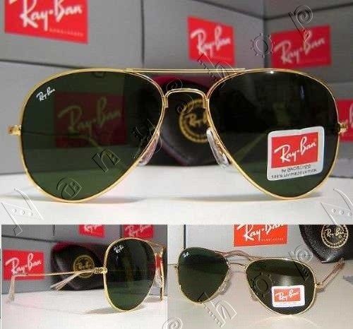 RayBan Aviador Lente Verde